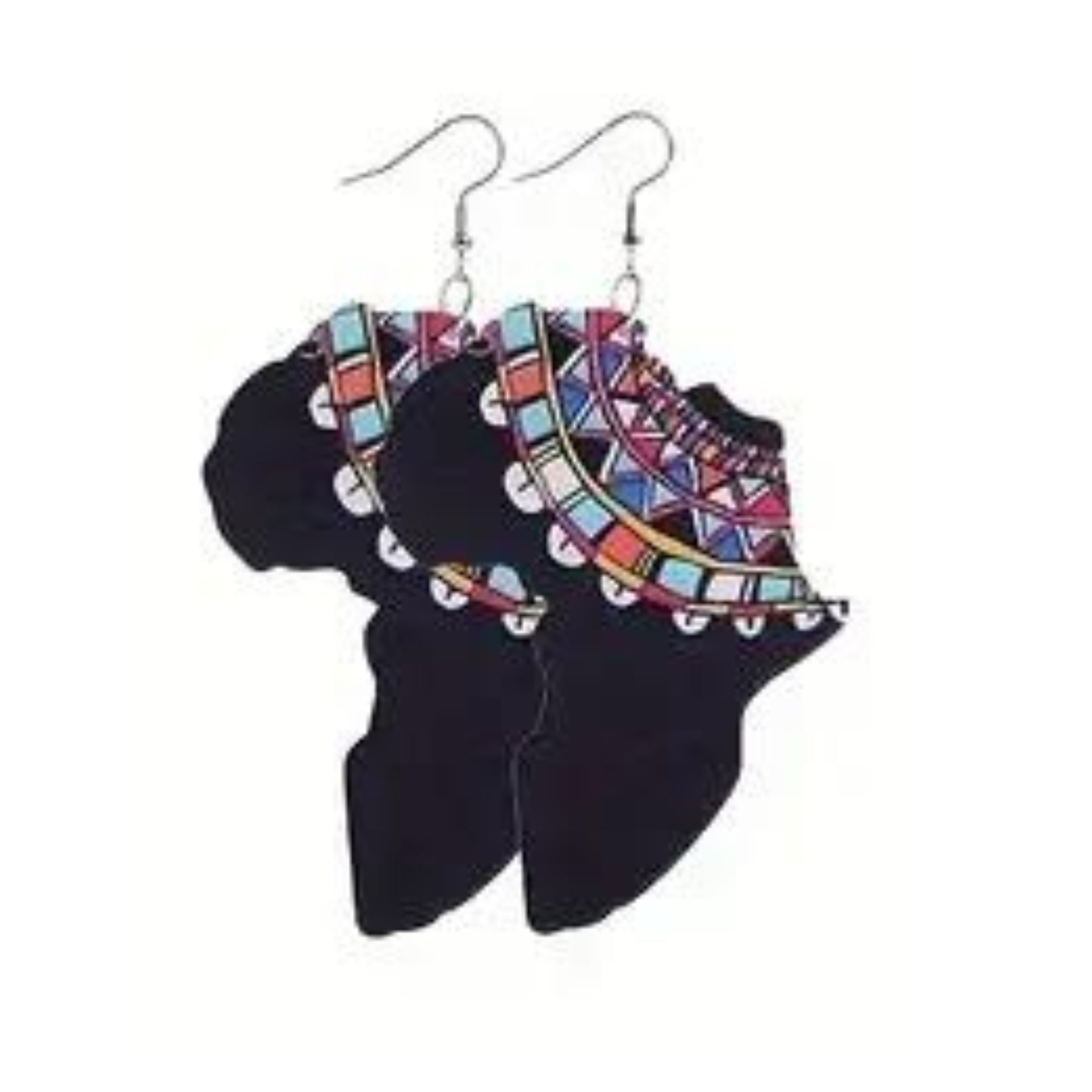 Trendy African Retro Wooden Earrings - Amara Luxe Fine Boutique