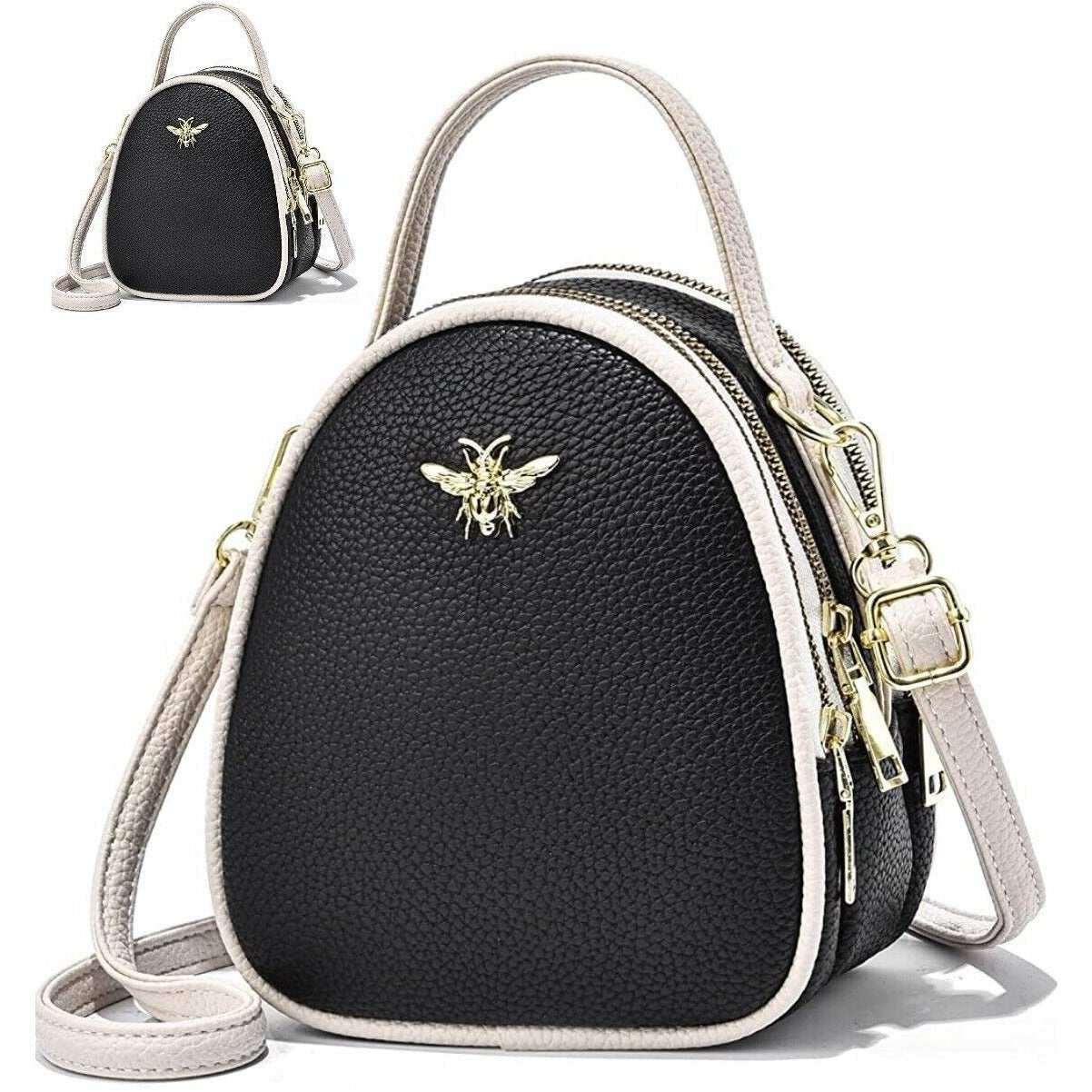 Women Shell Handbag Shoulder Crossbody Bag Ladies PU Satchel Quilted Purse Tote - Amara Luxe Fine Boutique
