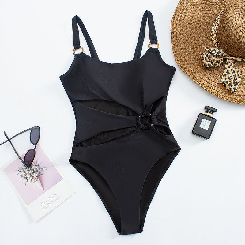 Women's Fashion Personality Solid Color Bikini - Amara Luxe Fine Boutique