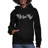 Womens Hoodie - Pullover Hooded Sweatshirt - Graphic/Blessed Up - Amara Luxe Fine Boutique