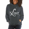 Womens Hoodie - Pullover Hooded Sweatshirt - Graphic/Inspire Love - Amara Luxe Fine Boutique