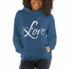 Womens Hoodie - Pullover Hooded Sweatshirt - Graphic/Inspire Love - Amara Luxe Fine Boutique