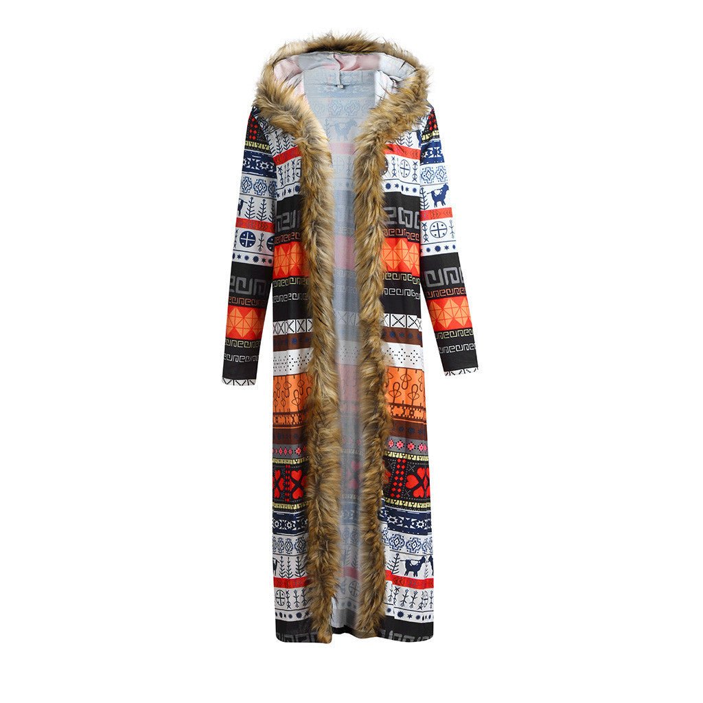 Women's long trench coat - Amara Luxe Fine Boutique